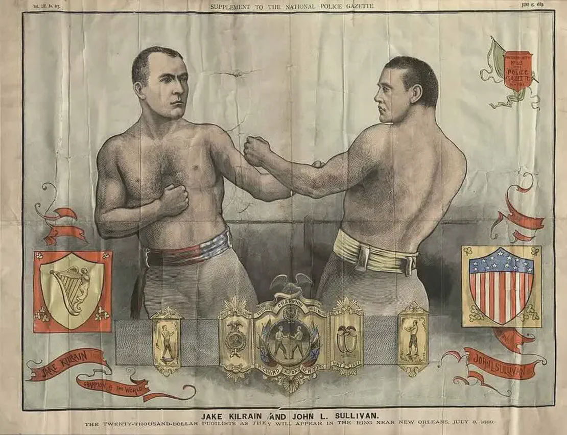 Last official bare knuckle title fight