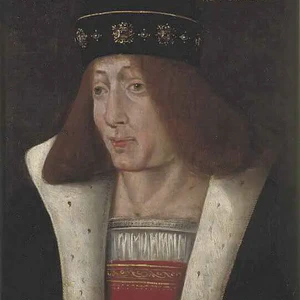 King James II killed by an exploding cannon at the siege of Roxburgh Castle.