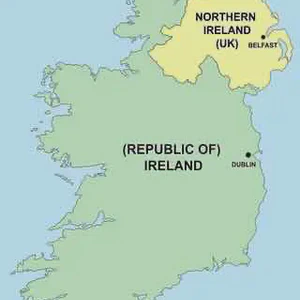 The six counties of Northern Ireland opt out of the Free State