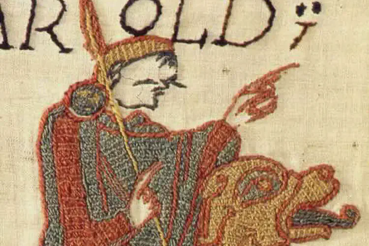 King Harold of England crowned