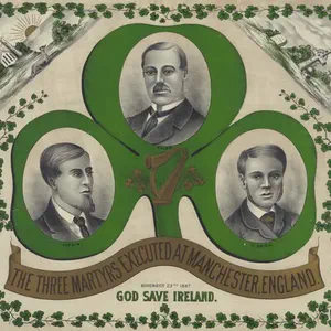 Manchester Martyrs, 3 Fenians are executed - Michael Larkin, William Philip Allen, and Michael O'Brien