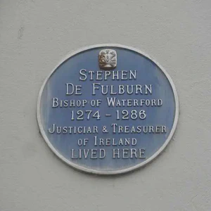 Stephen de Fulbourne, bishop of Waterford and treasurer, replaces the infirm Robert de Ufford as justiciar and establishes a mint at Waterford