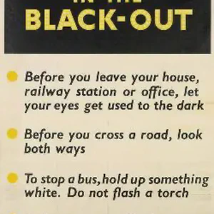 Blackout restrictions in Scotland lifted as World War II heads to a conclusion.