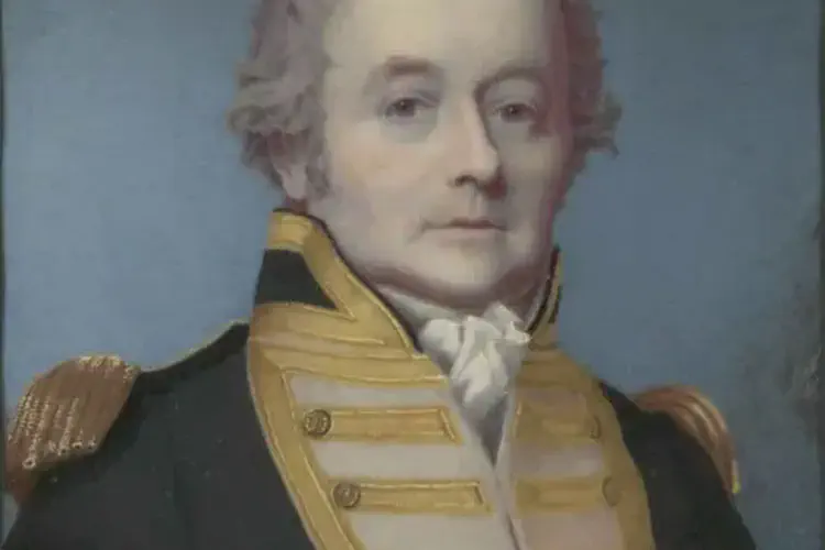 Admiral William Bligh Cornishman of Mutiny on the Bounty fame, died