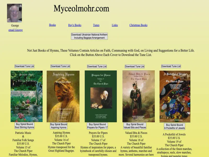 Website preview for www.myceolmohr.com